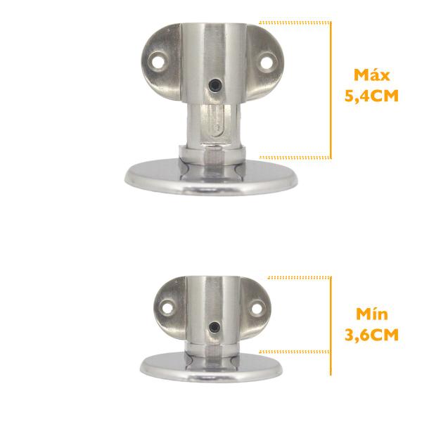 Kit 10 Prendedor Trava Fixador Porta Magnético Imã Ajustável - Embralumi Imagem de Kit 10 Prendedor Trava Fixador Porta Magnético Imã Ajustável