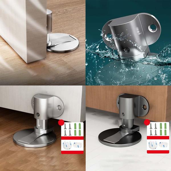 Kit 10 Prendedor Trava Fixador Porta Magnético Imã Ajustável - Embralumi Imagem de Kit 10 Prendedor Trava Fixador Porta Magnético Imã Ajustável