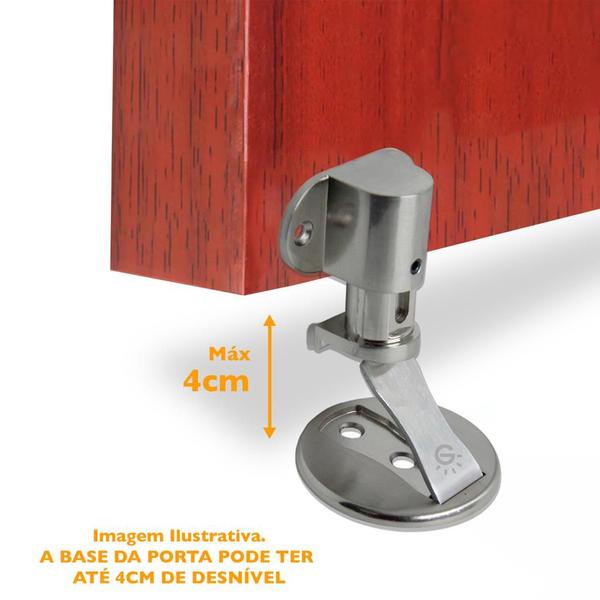 Kit 10 Prendedor Trava Fixador Porta Magnético Imã Ajustável - Embralumi Imagem de Kit 10 Prendedor Trava Fixador Porta Magnético Imã Ajustável