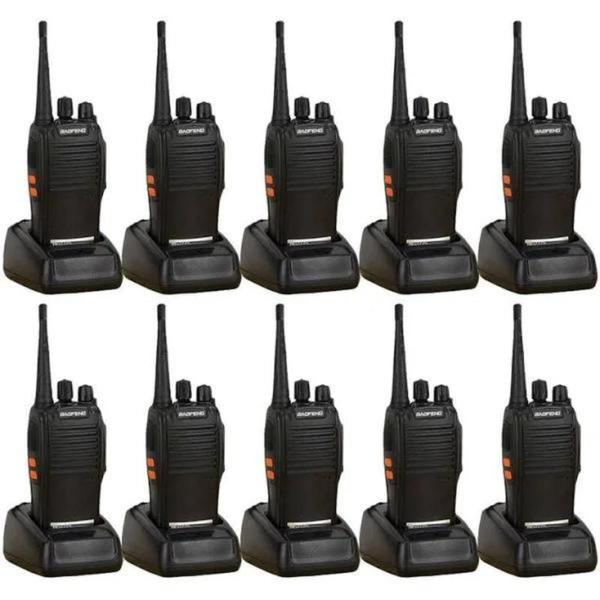 Imagem de Kit 10 Radios Baofeng Bf-777s 16 Canais Portatil Fm