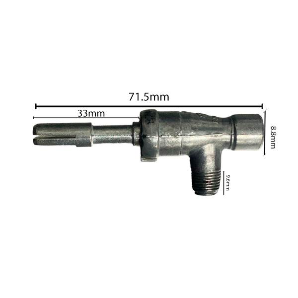 Imagem de Kit 10 Ramal Apis para Fogão Brastemp Rosca Interna E-15