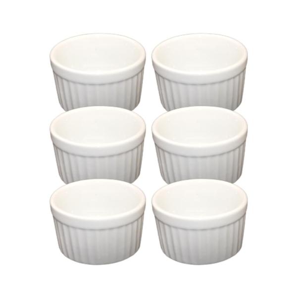 Imagem de Kit 10 Ramekin Finger Food 90 Ml Porta Molho Creme Brulee