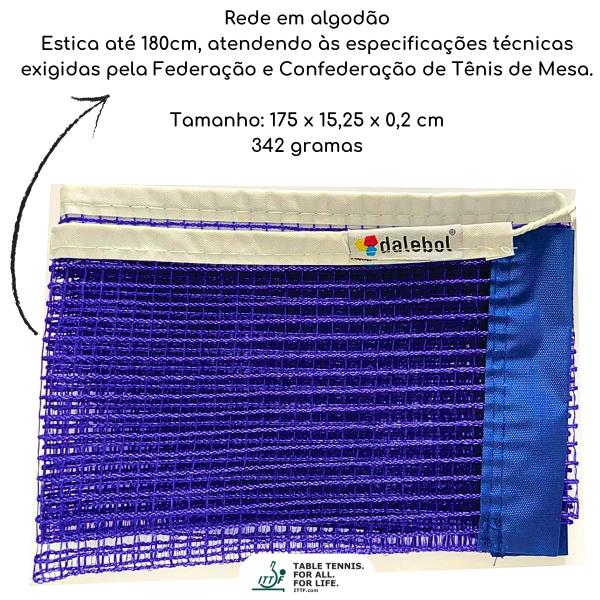 Imagem de kit 10 Rede Tênis Mesa Profissional Ping Pong Suporte Rosca