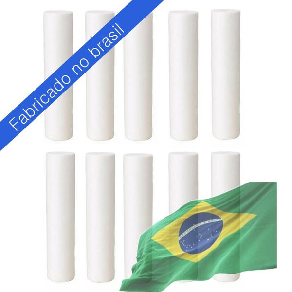 Kit 10 Refis, Fabricado Em Polipropileno Expandido Liso 9 - All In Filtros Imagem de Kit 10 Refis, Fabricado Em Polipropileno Expandido Liso 9