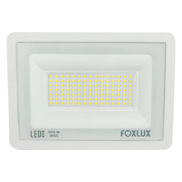 Imagem de Kit 10 Refletor Led 100W 6500K Branco Bivolt Foxlux