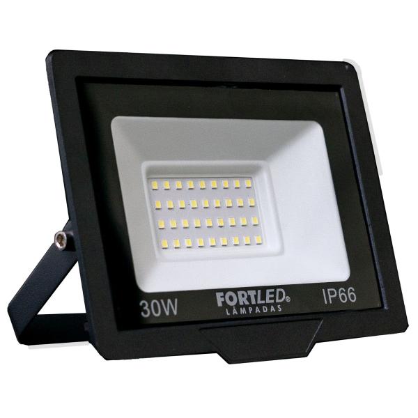 Imagem de Kit 10 Refletores de Led 30W Fortled