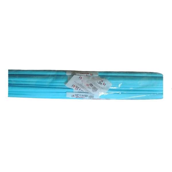 Kit 10 Rolo De Papel Crepom ul Celeste 2 Metros - VMP Imagem de Kit 10 Rolo De Papel Crepom ul Celeste 2 Metros