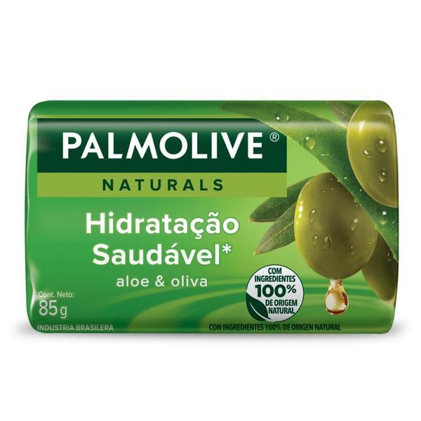 Imagem de Kit 10 Sabonetes em Barra Palmolive Naturals Hidratação Saudável 85g