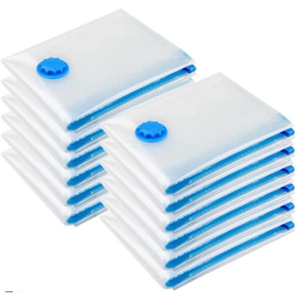 Kit 10 Sacos Organizador a Vácuo Reduz até 3x o Volume tamanho 50x60 - Clink Imagem de Kit 10 Sacos Organizador a Vácuo Reduz até 3x o Volume tamanho 50x60