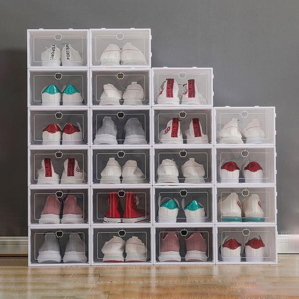 Imagem de Kit 10 Sneaker Box Organizador De Sapatos E Objetos