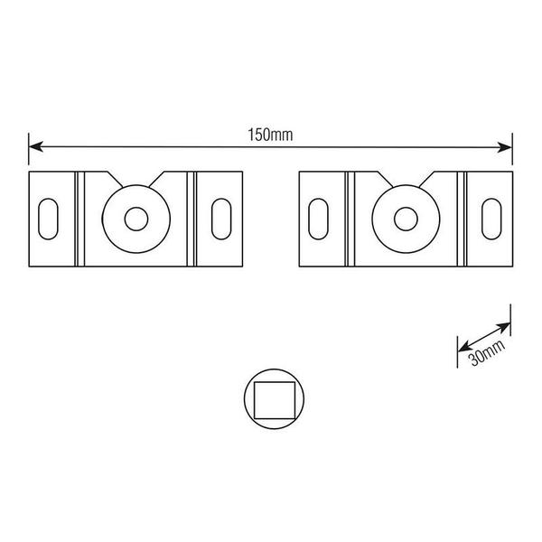 Imagem de Kit 10 Suporte Fixo Parede p/ TV LED LCD Universal 10" a 71"