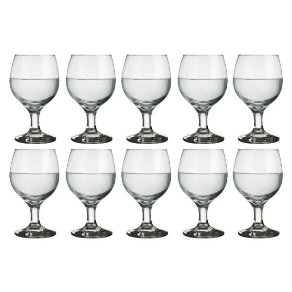 Imagem de Kit 10 Taças Gallant 320ml para Água Vinho Luxo Mesa Jantar