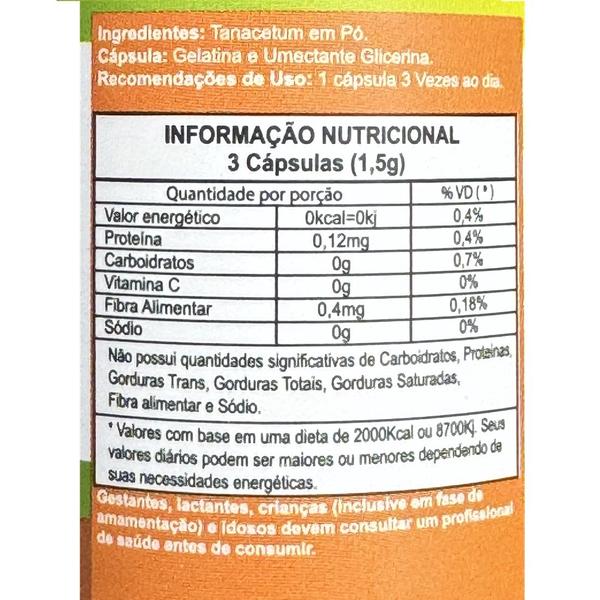 Kit 10 Tanaceto - Life Natural - 60 Cápsulas Imagem de Kit 10 Tanaceto - Life Natural - 60 Cápsulas