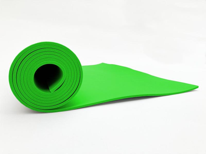 Imagem de Kit 10 Tapetes yoga pilates 1,80x0,53m colchonete academia