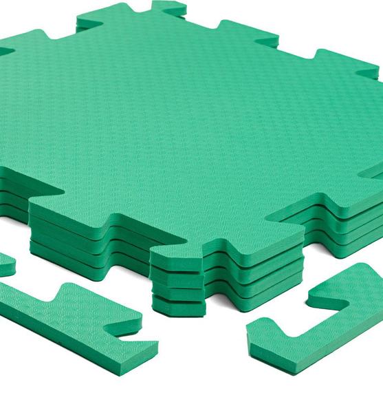 Imagem de KIT 10 TATAMES EVA 50x50 20mm VERDE