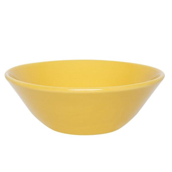 Imagem de Kit 10 Tigelas Bowl Conic Amarelo Oxford Cerâmica 500Ml