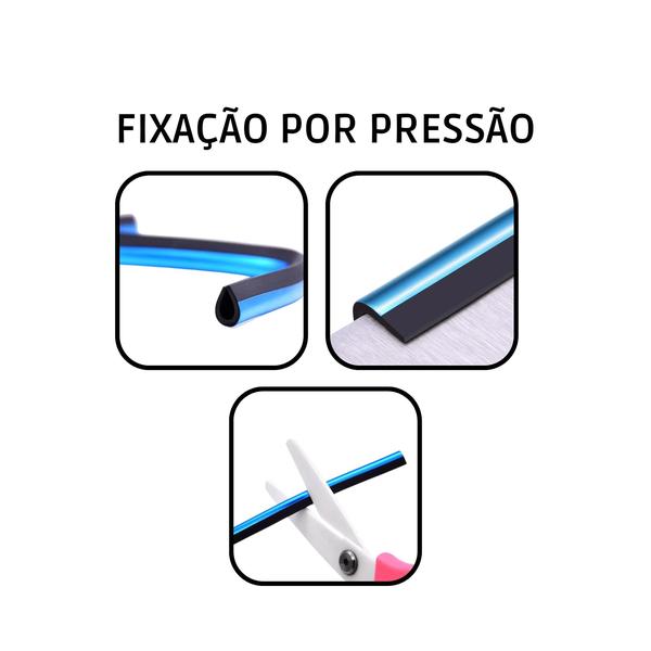 Imagem de Kit 10 Tiras Faixas Saída Difusor Ar-Condicionado Carro TOP