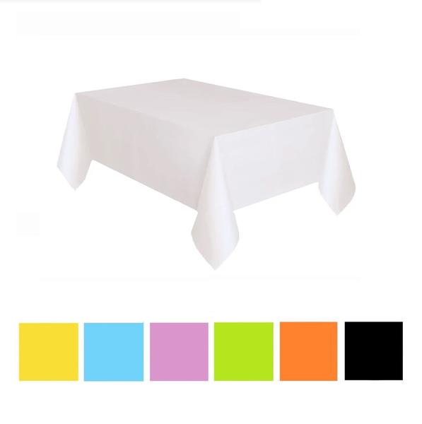 Imagem de kit 10 Toalhas de Tnt Para Mesa de Festa 5 (1,00m x 1,40m) 5 cobre manchas (70cm x 70cm)