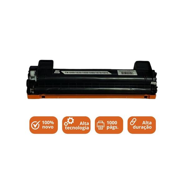 Imagem de Kit 10 Toner Tn1060 Hl-1212 Hl1212 1212w Hl1212w