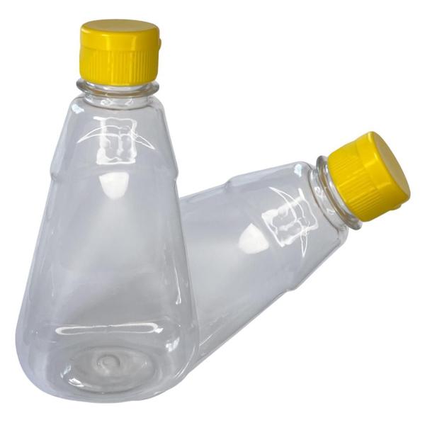 Kit 10 Un Bisnaga para Envazar Mel Apicultura PET 500g 360ml - SR APICULTURA Imagem de Kit 10 Un Bisnaga para Envazar Mel Apicultura PET 500g 360ml