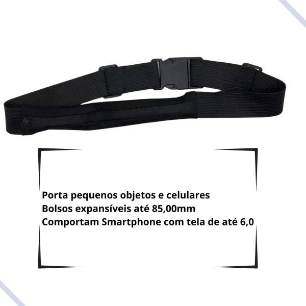 Imagem de Kit 10 Und Pochete Corrida Esporte Fitness Porta Celular