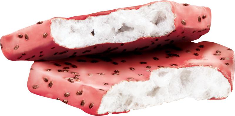 Imagem de Kit 10 unid Biscoito de Tapioca Morango + Coco Vegano Sem Glúten FHOM