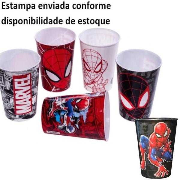 Imagem de Kit 10 Unidades Copo P/ Ovo de Pascoa Artesanal Homem Aranha