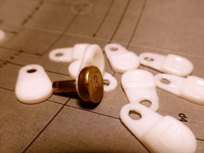 Kit 10 Unidades Dillon Button Tap Handle 550 650 750 - Sns3D Imagem de Kit 10 Unidades Dillon Button Tap Handle 550 650 750
