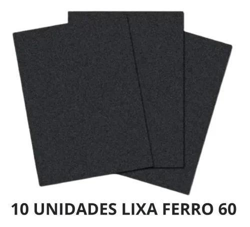 Imagem de Kit 10 Unidades Lixa De Ferro Tigre Grão 60