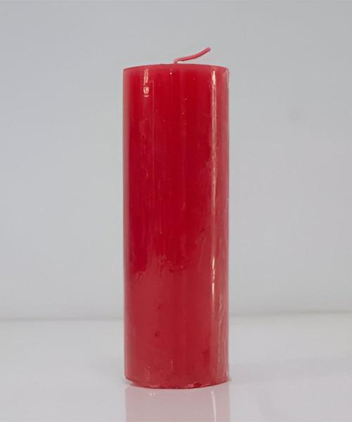 Imagem de Kit 10 Velas 7 Dias Votiva Clássica Decorativa Vermelha 15cm