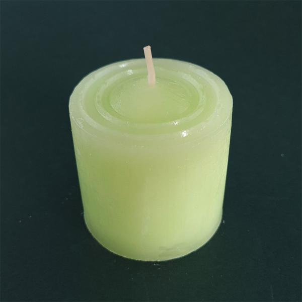 Imagem de Kit 10 Velas Perfumadas Com Aroma de Capim-Limão - Cor Verde