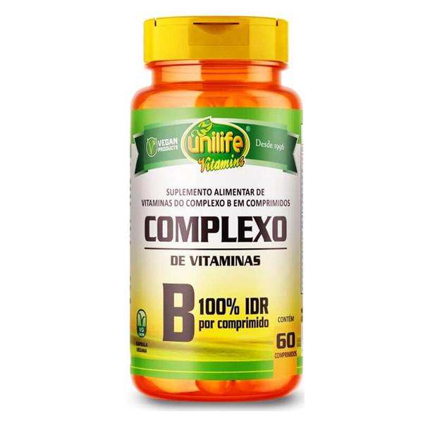 Imagem de KIT 10 VITAMINAS COMPLEXO B - 60 Comp de 500mg UNILIFE