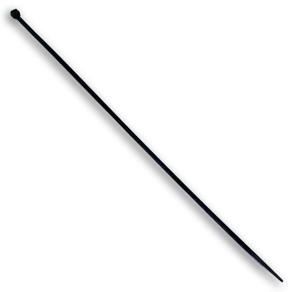 Imagem de Kit 100 Abraçadeiras de Nylon Preta Foxlux 28cm x 3,5mm