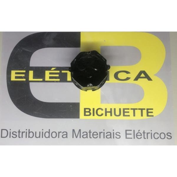 Imagem de Kit 100 caixa de luz embutir fms sextavada 5cm chapa 20 arcoir