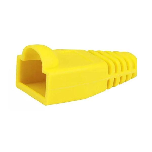 Imagem de Kit 100 Capa De Silicone Para Conector Rj45