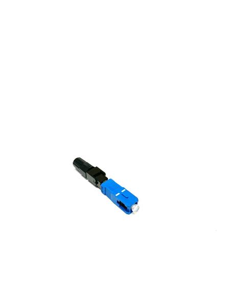 Imagem de Kit 100 Conector Fast Rápido Fibra Óptica Sc/upc Azul atacado Nfe