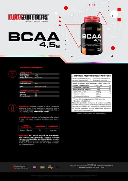 Imagem de KIT 100% Like Whey 900g + BCAA 100g Tangerina + Coqueteleira - BodyBuilders