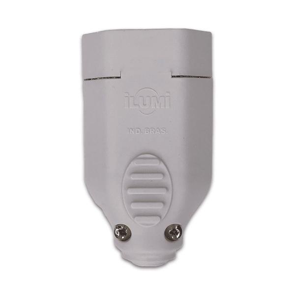 Imagem de Kit 100 Plug Pino femea 20A 2P+T 250v Ilumi