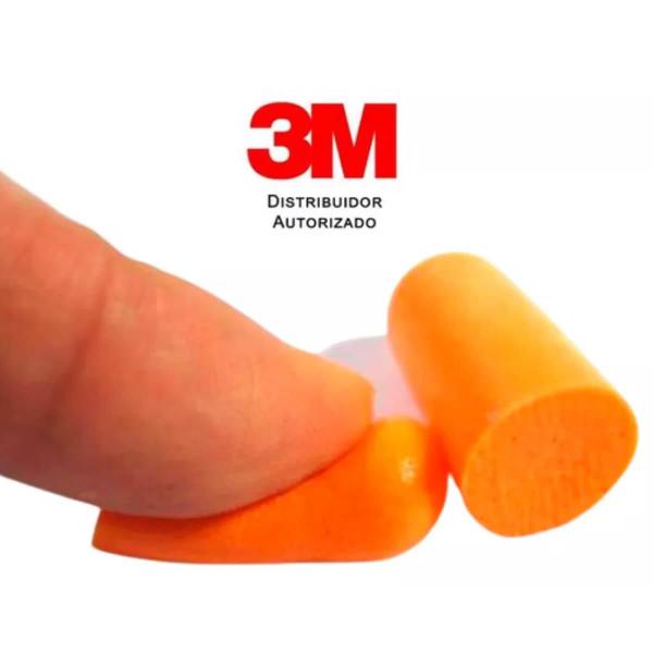 Kit 100 Prs Protetor Auricular Plug Espuma S/ Cordão 3m 1100 - 3m Do Brasil Imagem de Kit 100 Prs Protetor Auricular Plug Espuma S/ Cordão 3m 1100