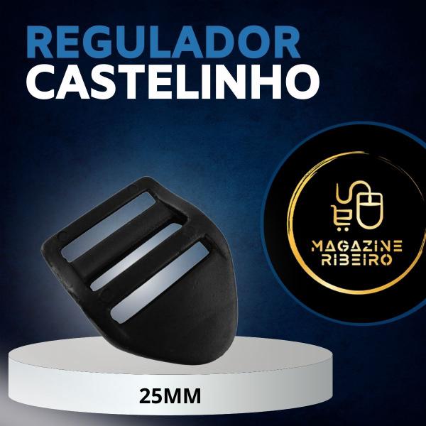 Imagem de Kit 100 Reguladores Castelinho 25mm Para Mochilas E Bolsas