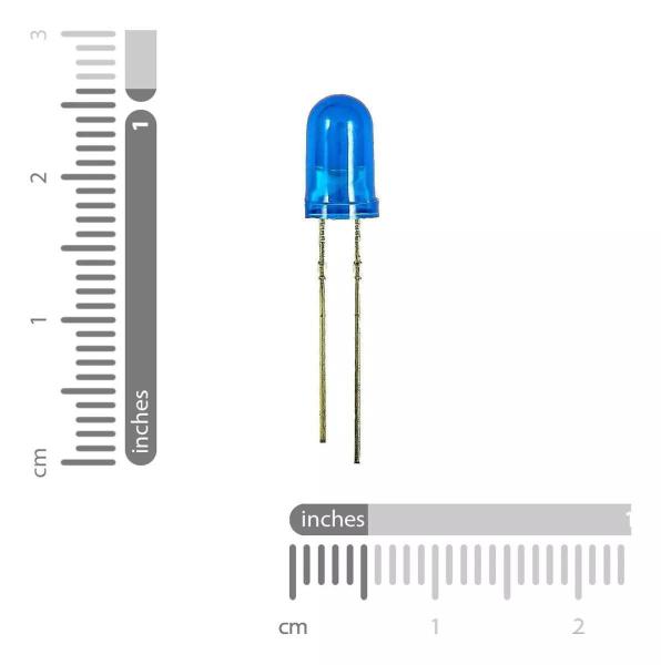 Imagem de Kit 1000 Unidades - Led 5Mm Difuso ul