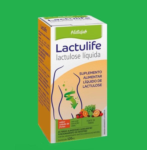 Imagem de Kit 10Lactulife Solução Oral Salada De Frutas120ml - Natulab