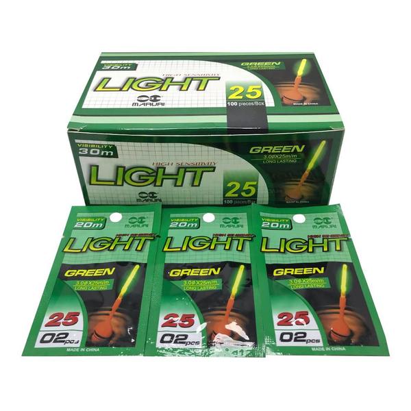 Imagem de Kit 10pçs Luz Química Star Light Para Pesca 3.0-25mm Maruri