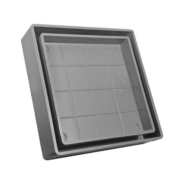 Imagem de Kit 10Un Ralo Oculto 10X10Cm Invisível Piso Porcelanato Aeou