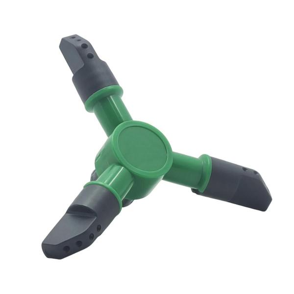 Imagem de Kit 10X Aspersor Irrigador Para Grama Jardim 360 Graus Auto