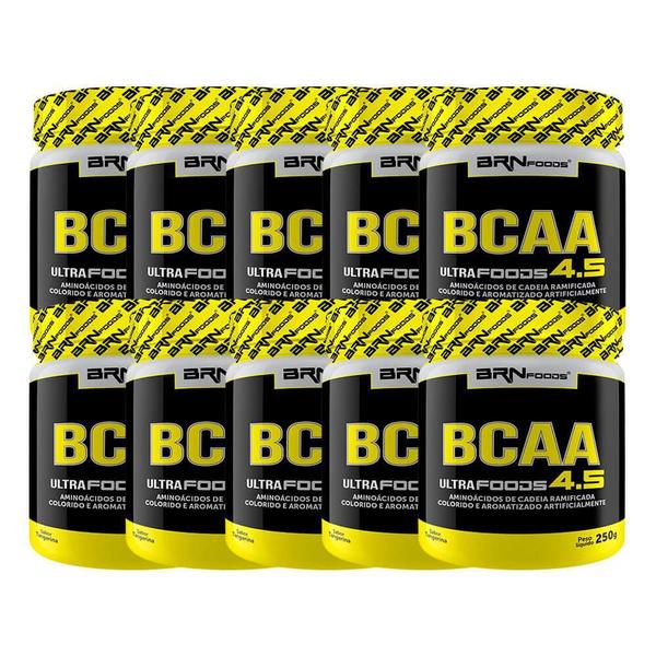 Imagem de Kit 10X Bcaa Ultra Foods 250G - Brnfoods