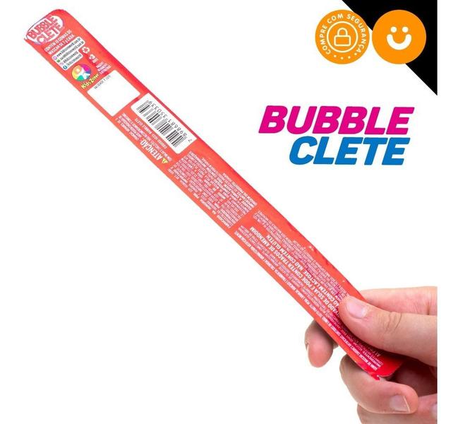 Kit 10x Cartela Bubble Clete Goma De Mascar Chiclete Delicia - Kids Zone Imagem de Kit 10x Cartela Bubble Clete Goma De Mascar Chiclete Delicia