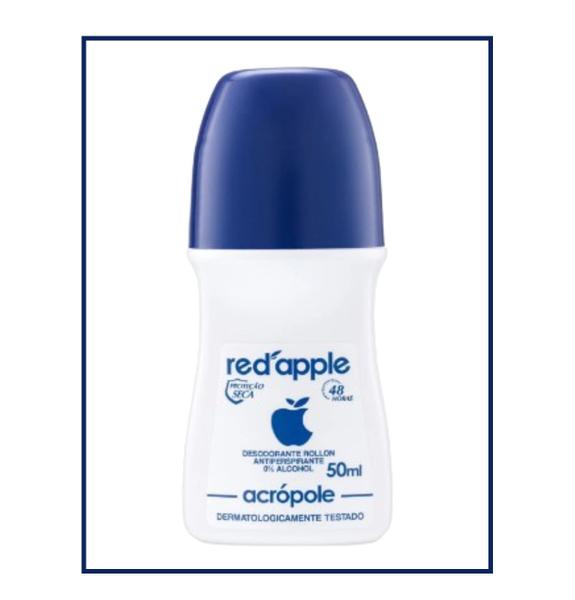 Imagem de Kit 10x Desodorante Roll-On Acrópole 50ml - Red Apple