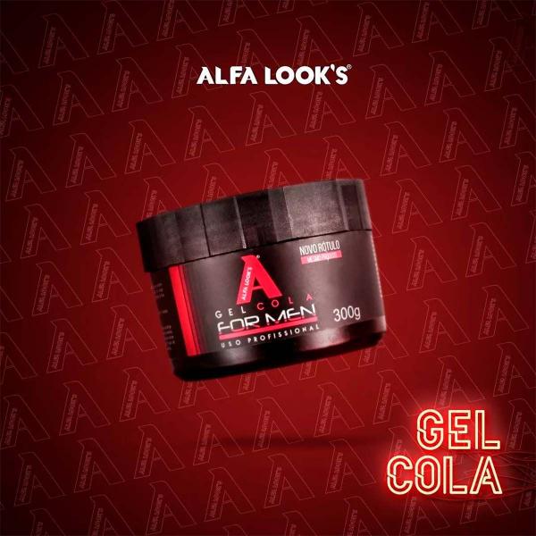 Imagem de Kit 10x Gel Cola Incolor Profissional 300g Alfa Look's