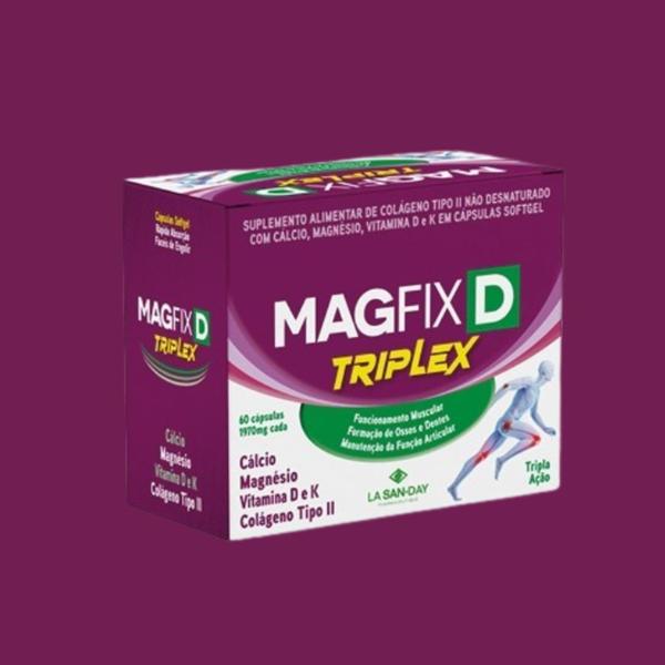 Imagem de Kit 10x Magfix Triplex 1970Mg Com 60 Cápsulas - La San Day